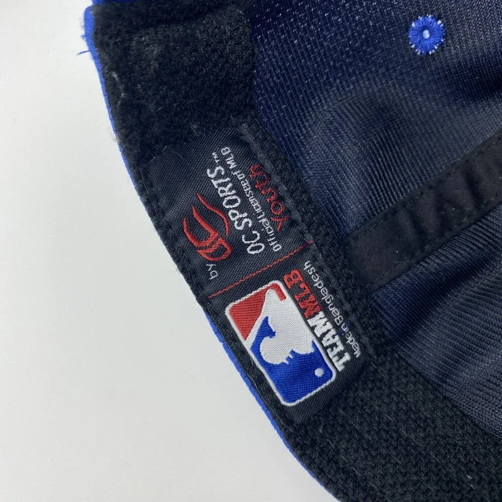 Toronto Blue Jays Blue Youth Baseball Hat Cap Hook Loop MLB